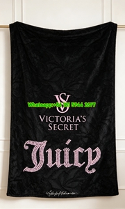 Victoria's Secret Juicy Flannel Throw Blanket VS Sofa Blanket V248